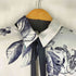 ザラ ZARA リボン付 フラワープリントサテンシャツ レディース import:XS