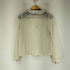 ザラ ZARA シアーフリルブラウス レディース import:XS