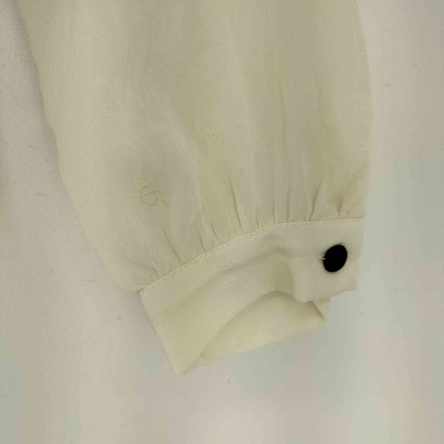 ザラ ZARA シアーフリルブラウス レディース import:XS