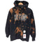 ユナイテッドアスレ UNITED ATHLE KEEP IT GROOVY ブリーチ加工 スウェットフーディー メンズ import:XL