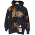 ユナイテッドアスレ UNITED ATHLE KEEP IT GROOVY ブリーチ加工 スウェットフーディー メンズ import:XL
