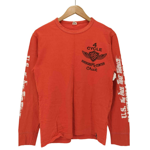 MWS ラバープリントデザイン L/S Tシャツ メンズ US:38