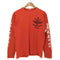 MWS ラバープリントデザイン L/S Tシャツ メンズ US:38