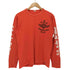 MWS ラバープリントデザイン L/S Tシャツ メンズ US:38
