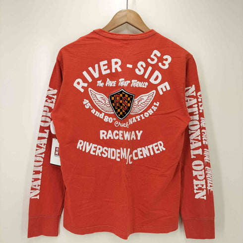 MWS ラバープリントデザイン L/S Tシャツ メンズ US:38