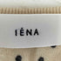 イエナ IENA 25ss フロッキードット シアープルオーバー レディース