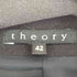 セオリー theory 比翼 スタンドカラー ウールコート メンズ JPN:42