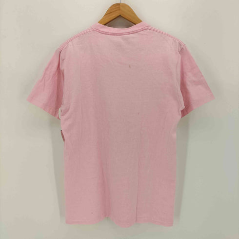 EOH HAWAII USA製 フロント プリント クルーネック S/S Tシャツ シングルステッチ メンズ import:M