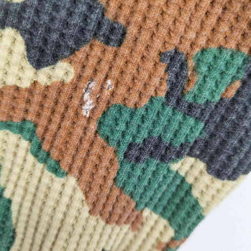アトモス atmos Waffle LS T-shirt CAMOUFLAGE メンズ JPN:L