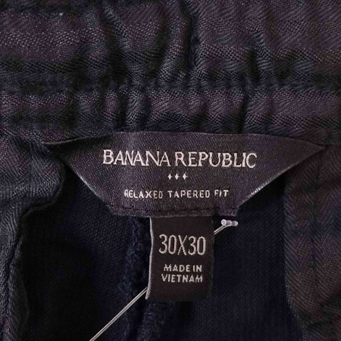 バナナリパブリック BANANA REPUBLIC RELAXED TAPERED FIT テーパードパンツ メンズ 30/30
