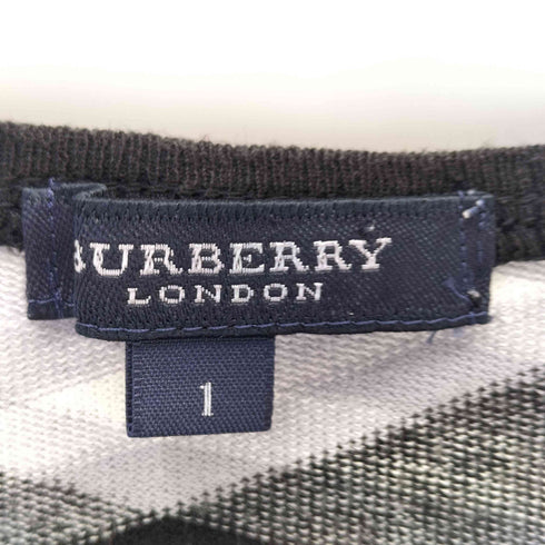 バーバリーロンドン BURBERRY LONDON 斜めノバチェック クルーネックカットソー レディース 1
