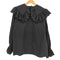 ザシンゾーン THE Shinzone LACE COLLAR BLOUSE レース ビッグ カラー ブラウス レディース F0