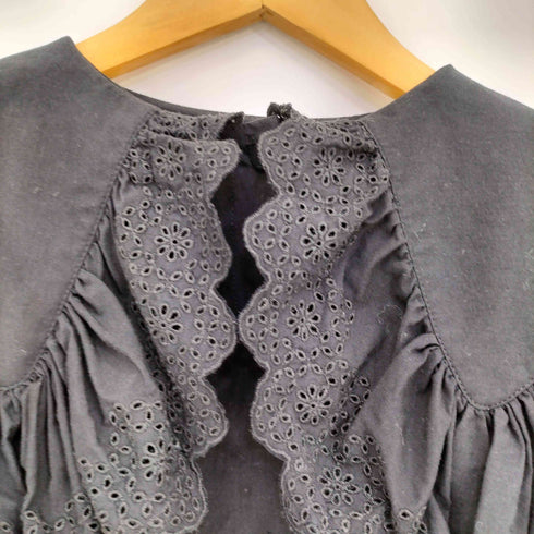 ザシンゾーン THE Shinzone LACE COLLAR BLOUSE レース ビッグ カラー ブラウス レディース F0