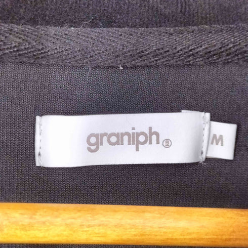 グラニフ graniph 企業ロゴ刺繍 ベロアトラックジャケット メンズ JPN:M