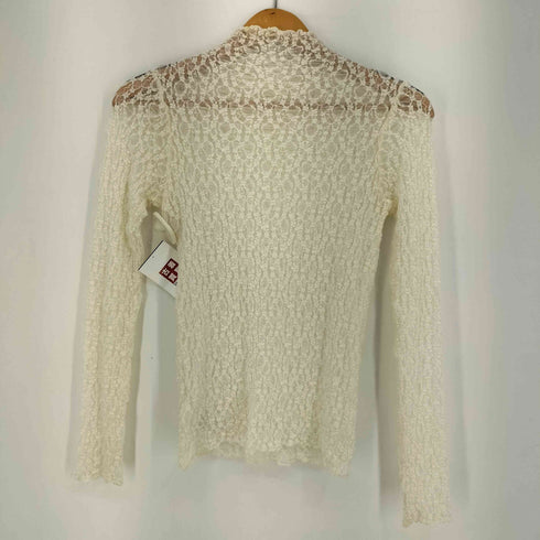 イエナラブークル IENA LA BOUCLE フラワーレース ハイネックプルオーバー レディース