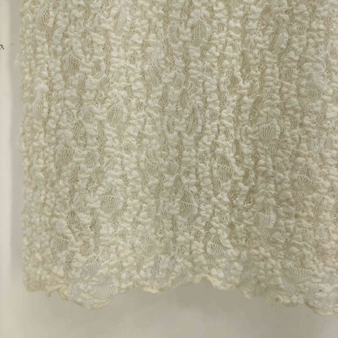イエナラブークル IENA LA BOUCLE フラワーレース ハイネックプルオーバー レディース