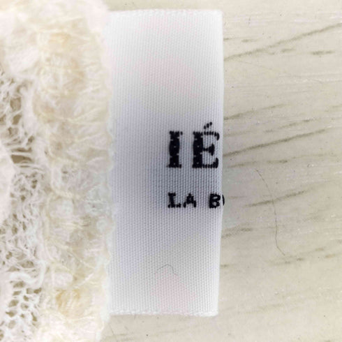 イエナラブークル IENA LA BOUCLE フラワーレース ハイネックプルオーバー レディース