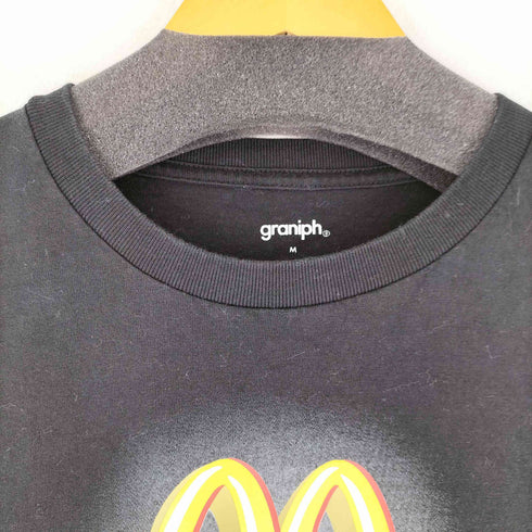 グラニフ graniph 企業ロゴプリント S/S Tシャツ メンズ JPN:M