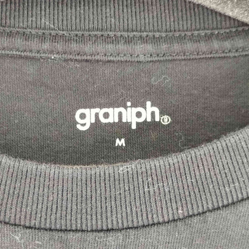 グラニフ graniph 企業ロゴプリント S/S Tシャツ メンズ JPN:M