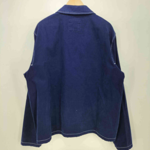 ザラ ZARA FOREST PEAK 製品染め キャンバス ジャケット メンズ import:L