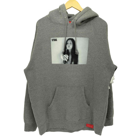 V/SUAL フォトプリント プルオーバー パーカー メンズ JPN:L