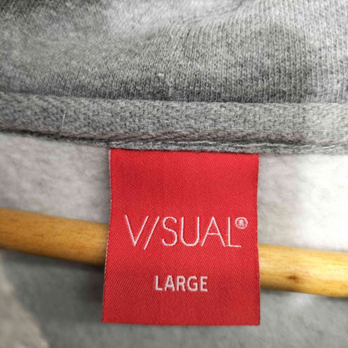 V/SUAL フォトプリント プルオーバー パーカー メンズ JPN:L