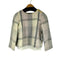 ブルーレーベルクレストブリッジ BLUE LABEL CRESTBRIDGE チェック レイヤード ウール トップス レディース JPN:38
