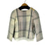 ブルーレーベルクレストブリッジ BLUE LABEL CRESTBRIDGE チェック レイヤード ウール トップス レディース JPN:38