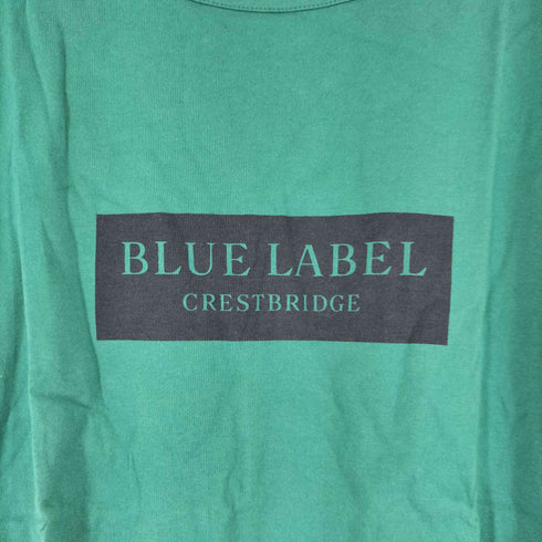 ブルーレーベルクレストブリッジ BLUE LABEL CRESTBRIDGE ロゴプリント S/S Tシャツ レディース JPN:38