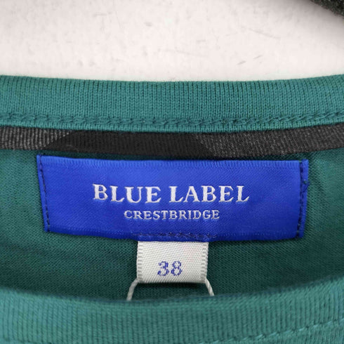 ブルーレーベルクレストブリッジ BLUE LABEL CRESTBRIDGE ロゴプリント S/S Tシャツ レディース JPN:38