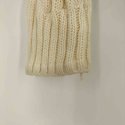 ポロラルフローレン POLO RALPH LAUREN 現行タグ ポニー刺繍 PIMA COTTON ケーブル編み Vネックニット レディース import:M