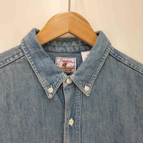 プレンティス Prentiss 90S MADE IN USA L/S デニムシャツ メンズ import:M