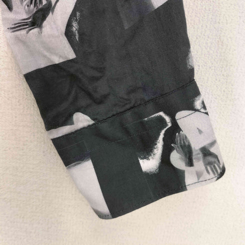 ザラ ZARA 薄地 フォトプリントシャツ メンズ import:S
