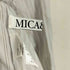マイカアンドディール MICA&DEAL ストライプビッグフリルカラーブラウス レディース FREE