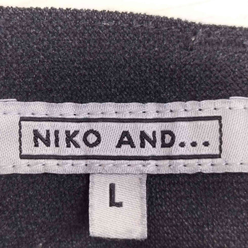 ニコアンド niko and... 26ss MODE NORM CORE 起毛バルーンカーゴパンツ レディース JPN:L