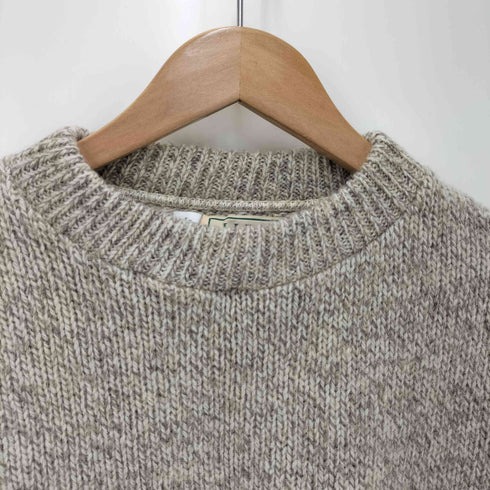 エルエルビーン L.L.Bean 80S MADE IN USA ウールナイロン クルーネックニット メンズ import:M