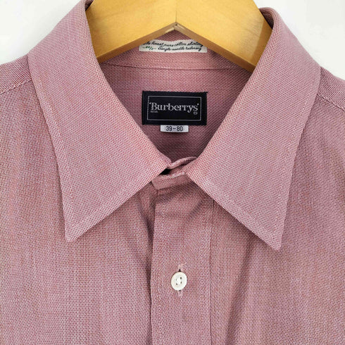 バーバリーズ BURBERRYS 片ポケ レギュラーカラーシャツ メンズ 39-80