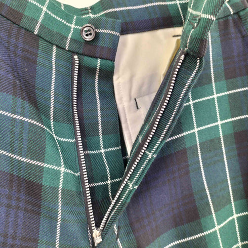 ブラックコムデギャルソン BLACK COMME des GARCONS 16AW ブラックウォッチ柄 ボンテージパンツ メンズ L