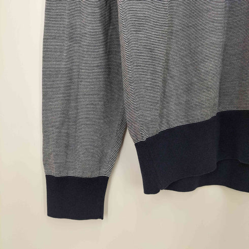 ボスヒューゴボス BOSS HUGO BOSS REGULAR FIT FINEST ITALIAN YARN シルクコットン アーガイルニット メンズ import:M