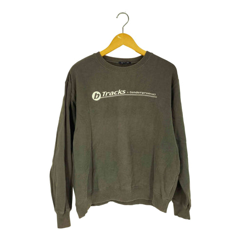 NEYRIES フロントプリント クルーネック スウェット メンズ import:L