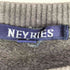 NEYRIES フロントプリント クルーネック スウェット メンズ import:L