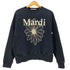 マルディメクルディ Mardi Mercredi 24AW SWEATSHIRT FLOWERMARDI NEEDLEWORK スウェットシャツ フラワーマルディ ニードルワーク レディース FREE