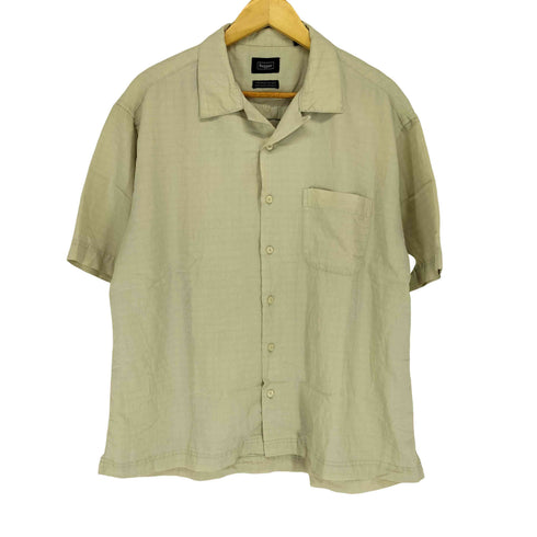 ハガー HAGGER 00s レーヨンポリボックスシャツ メンズ import:L