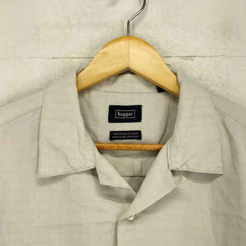 ハガー HAGGER 00s レーヨンポリボックスシャツ メンズ import:L