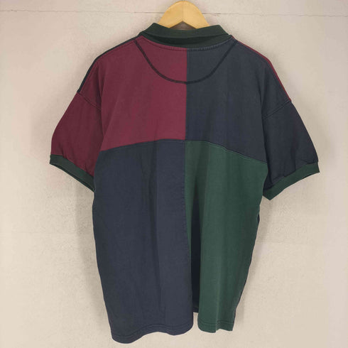 J&M 90S クレイジーパターンポロシャツ メンズ import:L