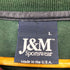 J&M 90S クレイジーパターンポロシャツ メンズ import:L
