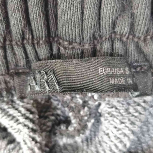 ザラ ZARA ウォッシュ加工キャロットパンツ レディース S