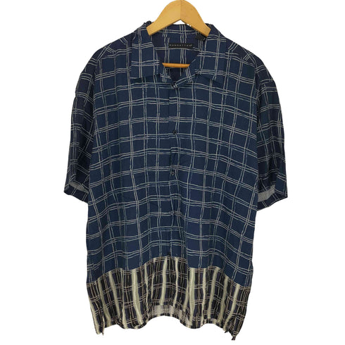 マンハッタン Manhattan 00S レーヨンオープンカラーシャツ メンズ import:L