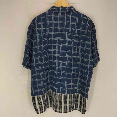 マンハッタン Manhattan 00S レーヨンオープンカラーシャツ メンズ import:L