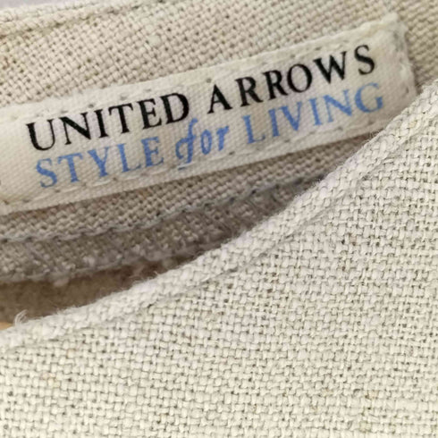 ユナイテッドアローズ UNITED ARROWS シェルボタン リネンベスト レディース